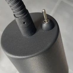 LED-væglampe Justi, sandsort, højde 52 cm, metal^FISCHER & HONSEL Clearance