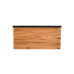 Trio Lighting LED-væglampe Kalea, bredde 30 cm, træfarvet, træ