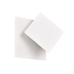 Trio Lighting LED-væglampe Mio, firkantet linse, mat hvid, indirekte