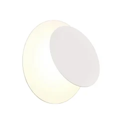 LED-væglampe Mio, rund linse, mat hvid, indirekte^Trio Lighting Discount