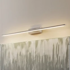 MCJ LED-væglampe Miroir 80 cm aluminium 3000K