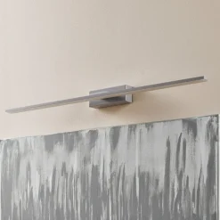 MCJ LED-væglampe Miroir 80 cm aluminium 3000K