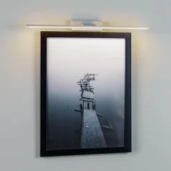 MCJ LED-væglampe Miroir 60 cm aluminium 3000K