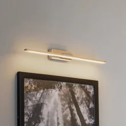 MCJ LED-væglampe Miroir 60 cm krom 3000K