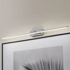 MCJ Væg- Og Spejllamper|Væglamper>LED-væglampe Miroir 80 cm krom 4000K