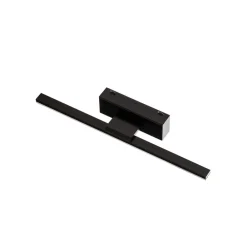 MCJ LED-væglampe Miroir 40 cm sort 4000K