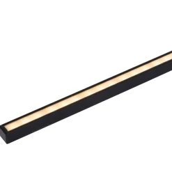 LED-væglampe Mizar, 60 cm, sort, IP44^Lucide Discount