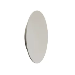 Argon LED-væglampe Orios Plus, sandfarvet, metal, Ø 30 cm