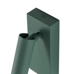 Argon LED-væglampe Rulo, grøn, stål, 3000 K