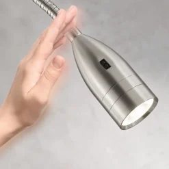 FISCHER & HONSEL LED-væglampe Sten, dæmpbar med håndbevægelse