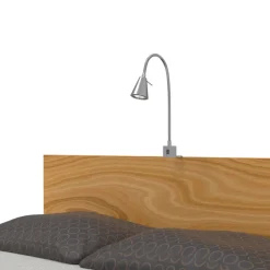 Briloner Underskabsbelysning|Væglamper>LED-væglampe Tuso, nikkel, sengemontering, metal