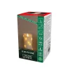 Konstsmide Christmas Julepynt|Led Stearinlys>LED-vokslys creme Lysfarve rav Højde13cm