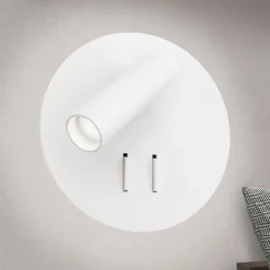 Lenny LED-væglampe med 2 lyskilder, hvid^ORION Online