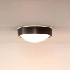 Lucide Lex loftlampe, rund, Ø 25 cm, sort