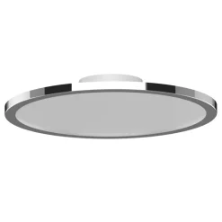 LIGHTME Loftlamper|Loftlamper>LED-loftslampe Aqua Ø30,2 cm krom