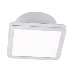 Loftslampe Aqua Uno, 11x11cm, bladssølv, IP44^LIGHTME Sale