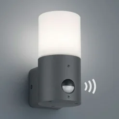 Trio Lighting Væglampe Med Sensor>Lille udendørsvæglampe Hoosic med bevægelsessensor