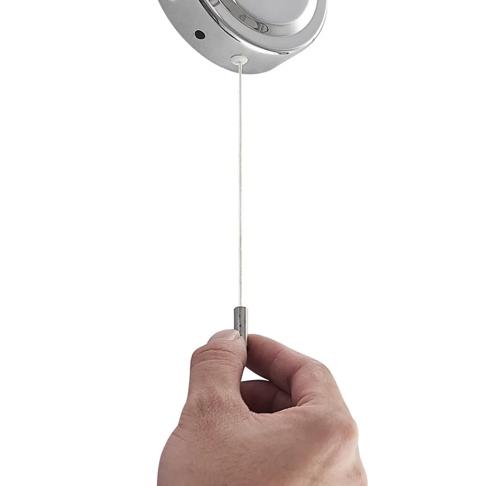 Alimari væglampe, krom^Lindby