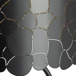 Lindby Aralena gulvlampe, sort/guld, højde 143,5 cm