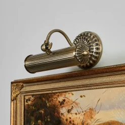 Lindby Gang|Pendellamper>billedvægslampe Joely, 25 cm, messing, metal, E14