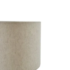 bordlampe Alabaster, hvid/beige, Ø 25 cm, marmor, E27^Lindby Online
