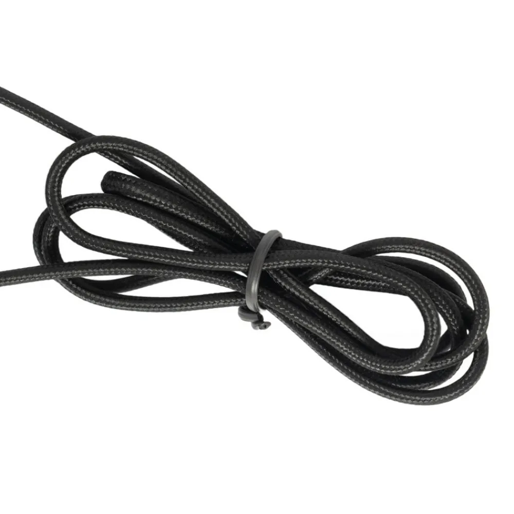 Lindby Bordlamper>bordlampe Aralena, sort/guld, højde 26,5 cm