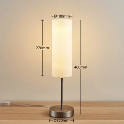 bordlampe Felice, cylinder^Lindby Best