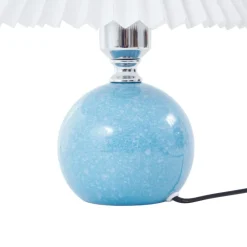 bordlampe Kerimi, keramik, blå^Lindby Clearance