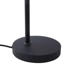 Lindby bordlampe Ovelia, orange/sort, metal, E27