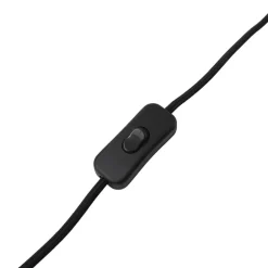 bordlampe Seasur, blågrå, keramik, papir, 29 cm^Lindby Best