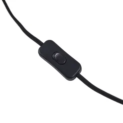 bordlampe Thalassia, sort/hvid, Ø 26cm, keramik^Lindby Online