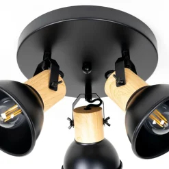 Lindby Bosko spotlight, 3 lyskilder, rund