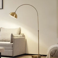 buelampe Lennart, antik messing, metal 183 cm^Lindby Best