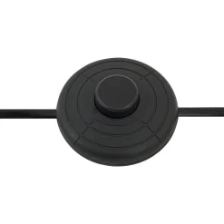 buelampe Triangolo, sort, højde 195 cm, metal E27^Lindby Hot