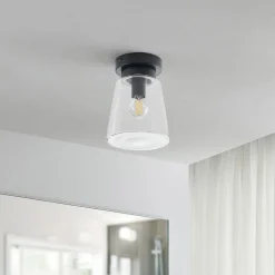 Carmalin loftslampe i glas^Lindby Sale