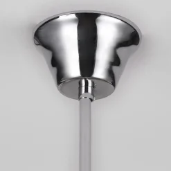 Casparia lysekrone, kromfarvet, krystal, E14^Lindby New