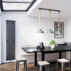 Lindby Chaby hængelampe i betonlook, 3 lyskilder