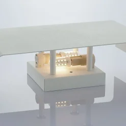 Dilip væglampe af stål, hvid^Lindby Hot