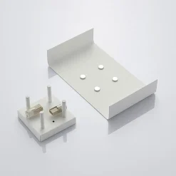 Dilip væglampe af stål, hvid^Lindby Hot