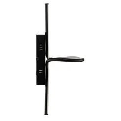 Divola LED-væglampe, stepdim, sort^Lindby Best