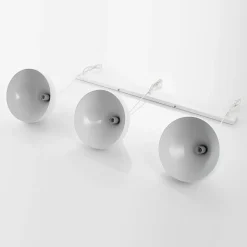 Elamira pendellampe, hvid, metal, 133 cm, 3 lyskilder.^Lindby Clearance