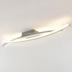 Lindby Elarit LED-loftlampe, forkromet