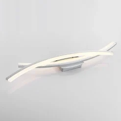 Lindby Elarit LED-loftlampe, forkromet