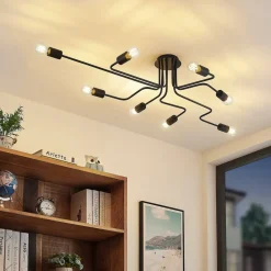 Lindby Loftlamper>Elimar loftlampe, 8 lyskilder