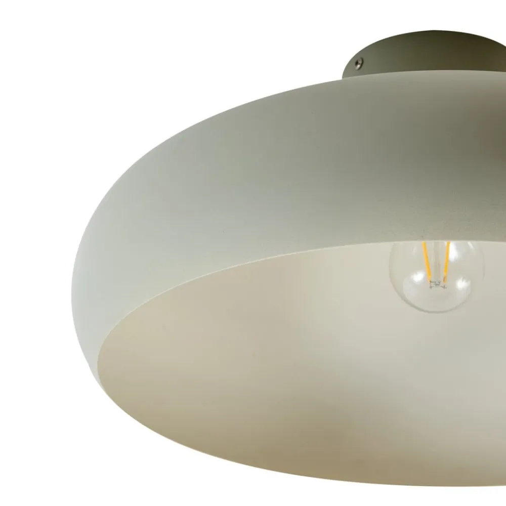 Lindby Elover loftlampe, lysegrøn, Ø 45 cm, jern