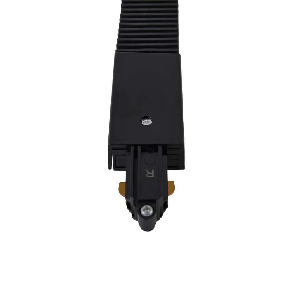 Flex-stik Linaro, sort, 1-faset system^Lindby Outlet