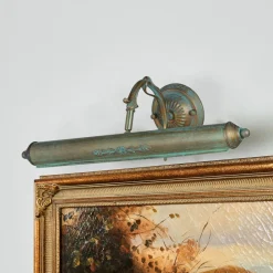 gallerilampe Kalea, 46 cm, 2 lyskilder, verdigris, E14^Lindby Discount