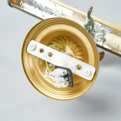 gallerilampe Kalea, 46 cm, 2 lyskilder, verdigris, E14^Lindby Discount