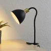 Genora klemmelampe i sort^Lindby Outlet
