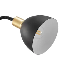 Genora klemmelampe i sort^Lindby Outlet